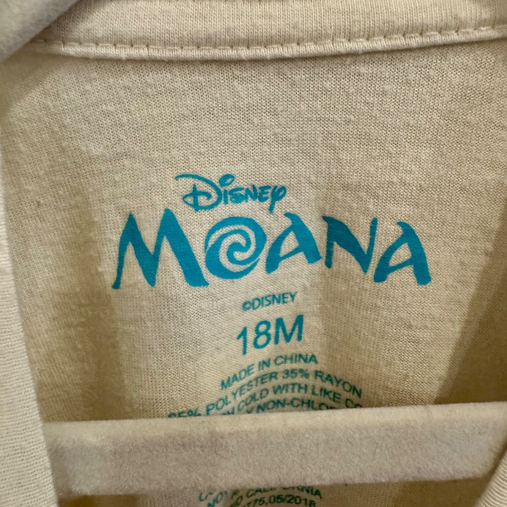 Disney Moana Toddler Graphic T-Shirt - Picture 3 of 4